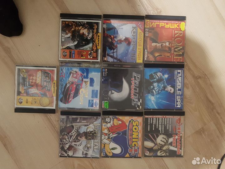 Компьютерные игры cd, dvd