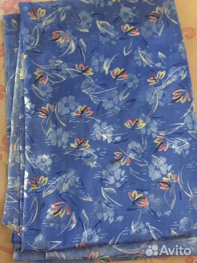 Отрезы ткани (шелк, крепдышин)