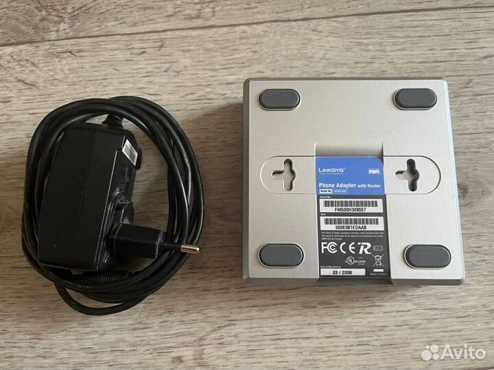 Адаптер для телефонии voip Linksys SPA2102