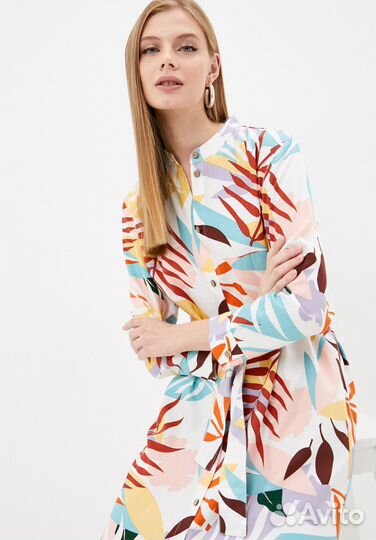 Платье рубашка 44 размер