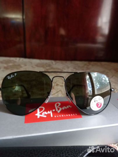 Легендарные очки Aviator RB 3025 002/58 поляризаци