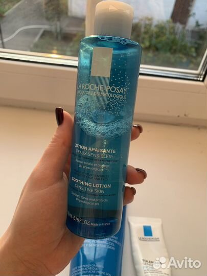 Гель, тоник, крем la roche posay
