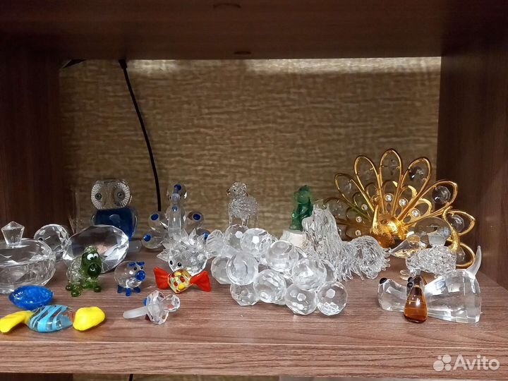 Хрустальные фигурки