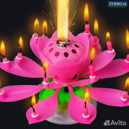 Свеча музыкальная для торта