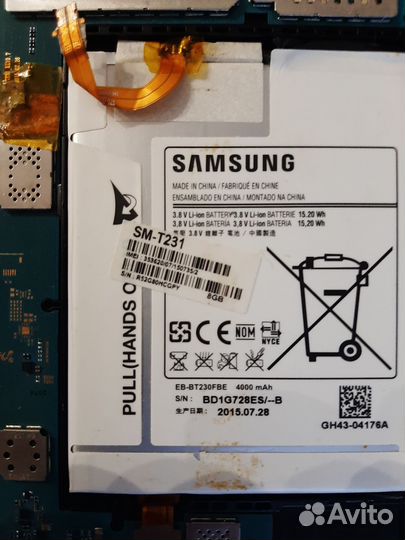 АКБ для планшета Самсунг