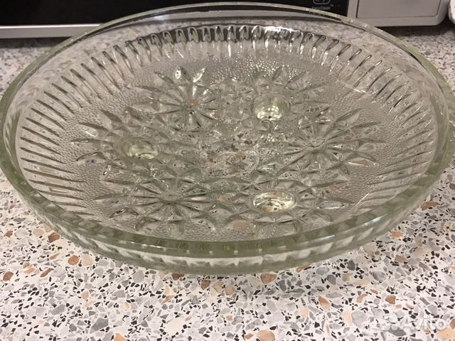 Ваза фруктовница на ножках СССР