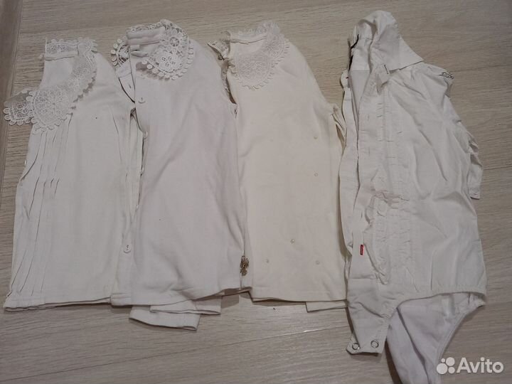 Школьные блузки от 122 до 140