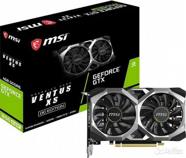 Видеокарта MSI nvidia GeForce GTX 1650super