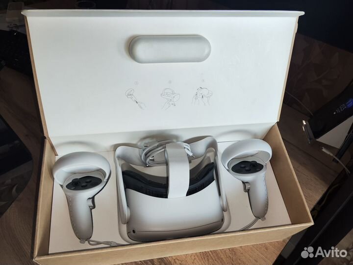VR шлем Oculus Quest 2, 256 Gb + аксессуары