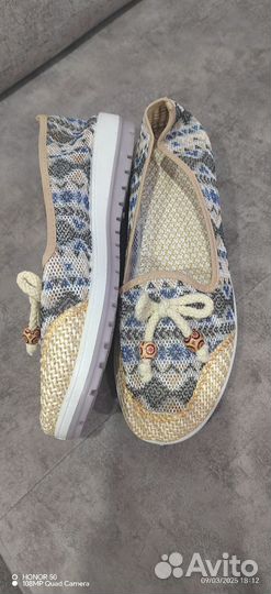 Эспадрильи женские 41 размер