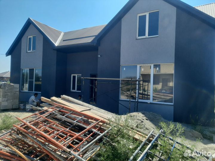 Фасадные работы короед,камешковая, под ключ