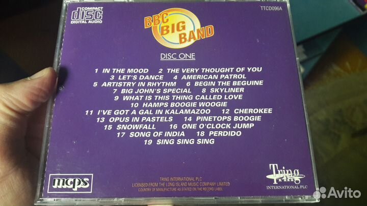CD.Jazz - BBC Big Band Фирменный