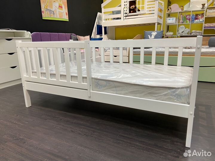 Детская кровать с Вертикальными бортами