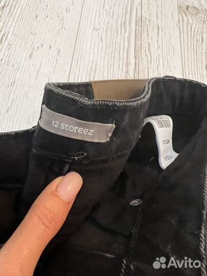 12 storeez джинсы черные