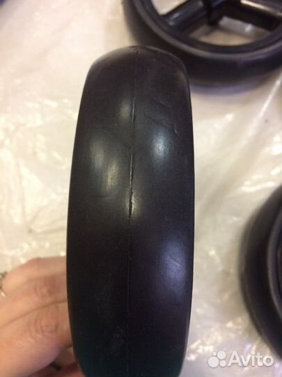 Новые колеса и блоки для коляски Jetem