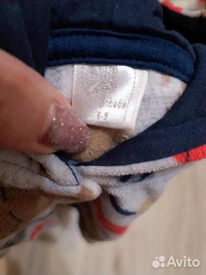 Флисовый комбинезон для мальчика 68-74