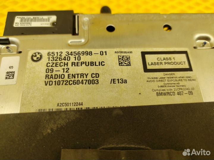 Магнитола Mini Countryman S R60 N18B16A 1.6 2012