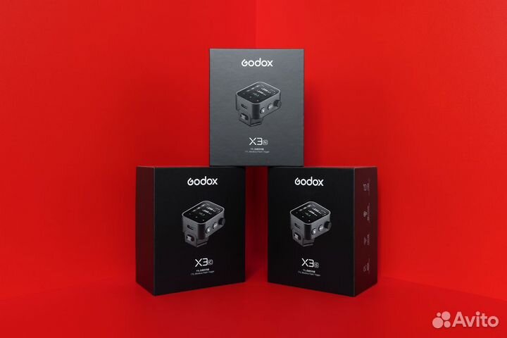 Синхронизатор Godox X3 Canon, Sony, Nikon. 2024г