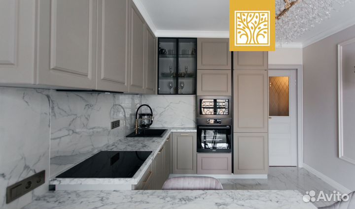 Прямая кухня «Веста» + духовка в подарок