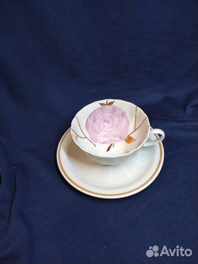 Чайная пара фарфор Дулево