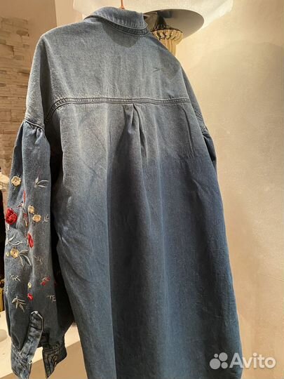 Платье джинсовое