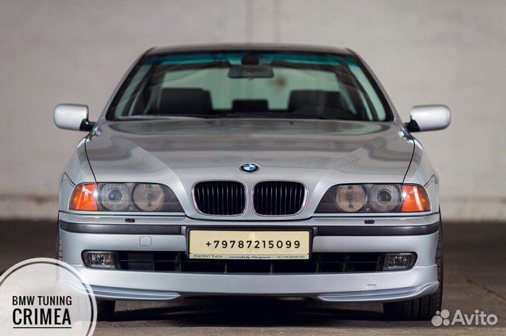 Накладка на бампер е39 Schnitzer Alpina Zender