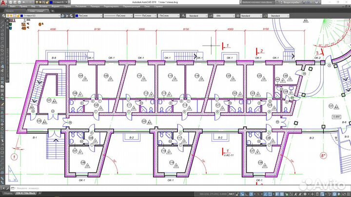 Чертежи в автокад