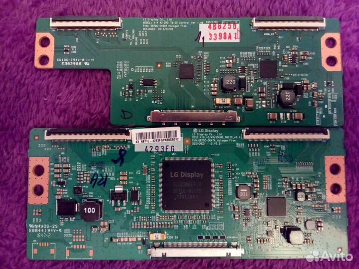 Ткон tcon запчасти для телевизоров