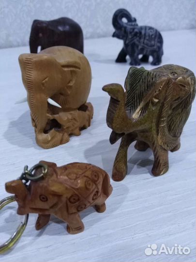 Фигурки слоники верблюд статуэтки коллекция. Индия