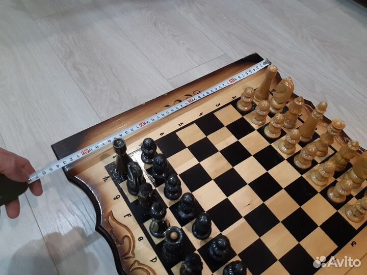 Шахматы деревянные резные ручной работы
