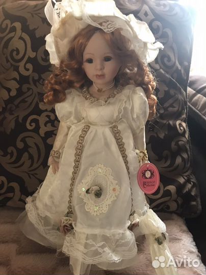 Кукла новая фарфоровая коллекционная ремеко