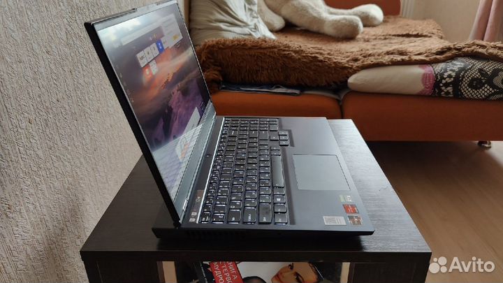 Игровой ноутбук ryzen5 5600H\16g\RTX3070\165гц