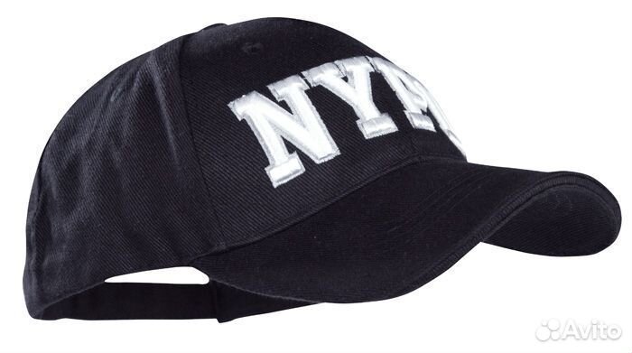 Бейсболка Черная Трехмерная полиции Нью-Йорка
