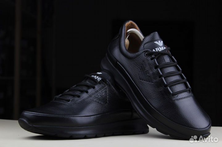 Кроссовки натуральная кожа