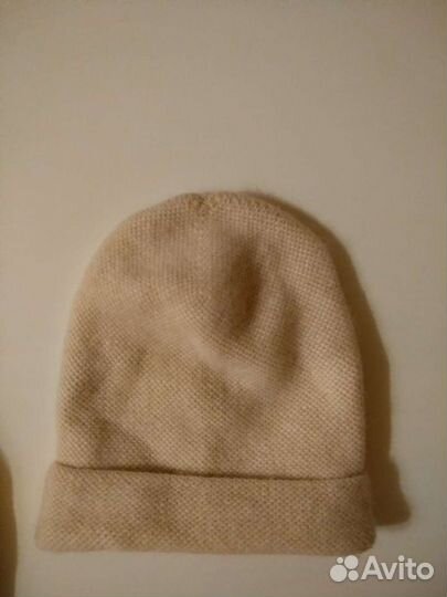Комплект новый шапка+шарф