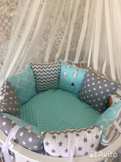 Бортики в кроватку Новые