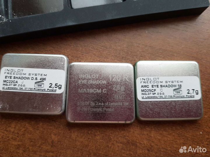 Тени inglot maybeline обмен бартер