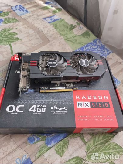 Видеокарта rx 560