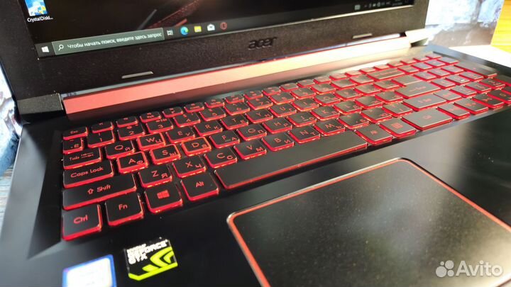 Игровой ноутбук Acer nitro i5 16gb ssd+HDD gtx1050