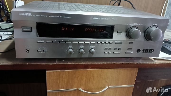 Av ресивер yamaha rx595rds