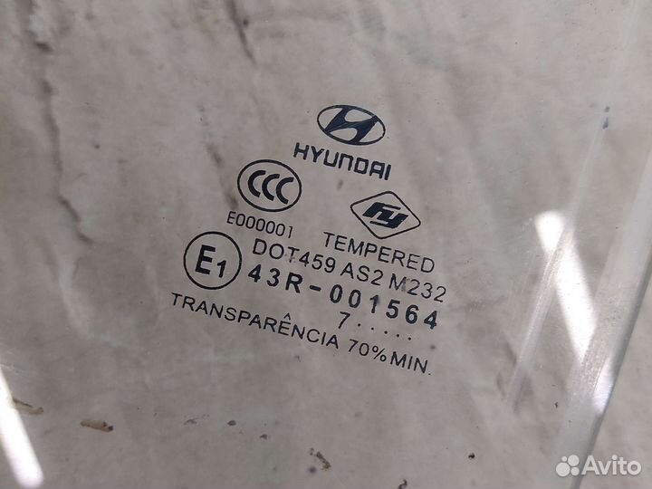 Стекло боковое Hyundai Accent 2 2002-2009