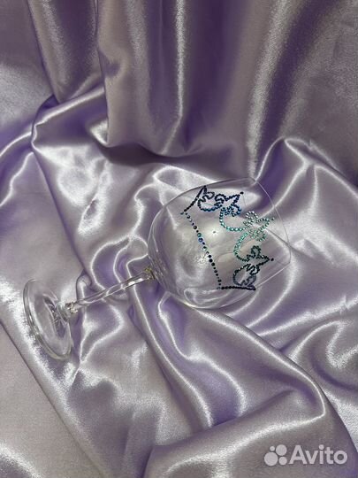 Бокал стразы Подарок