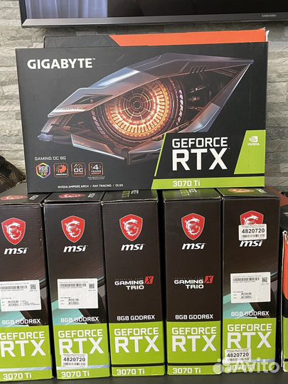 Новые Видеокарты 3070 ti и другие