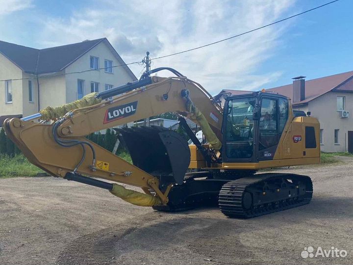Гусеничный экскаватор Lovol FR215F, 2024