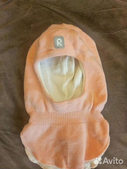 Шапка шлем reima 54 розовая