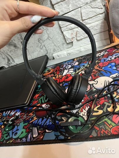 Проводные наушники hp