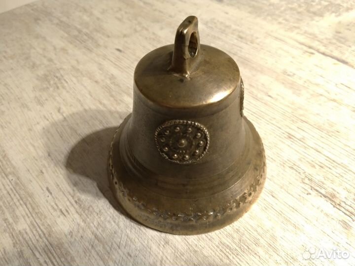 Колокольчик поддужный с красивым орнаментом 10,5см