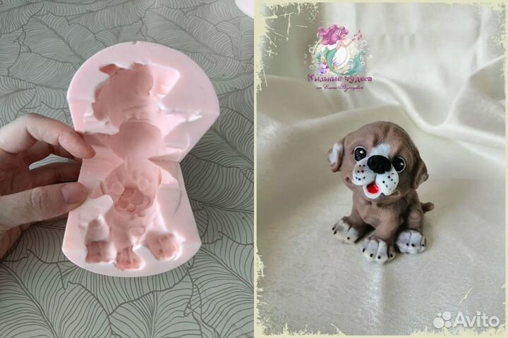 Силиконовые формы для мыла и гипса