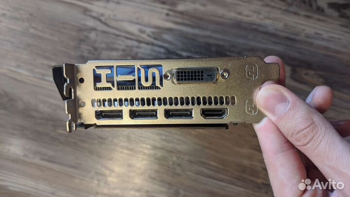 Видеокарта HIS rx 580 4gb