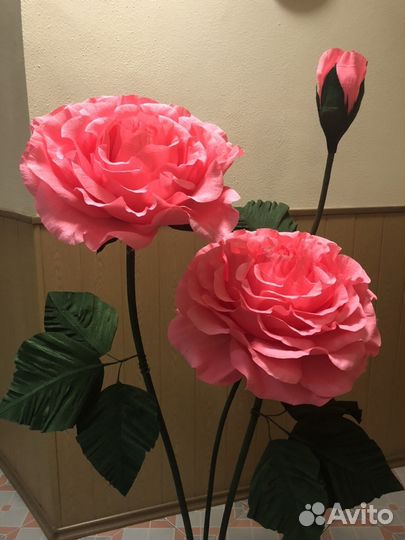 Большие цветы для декора и фотосессий